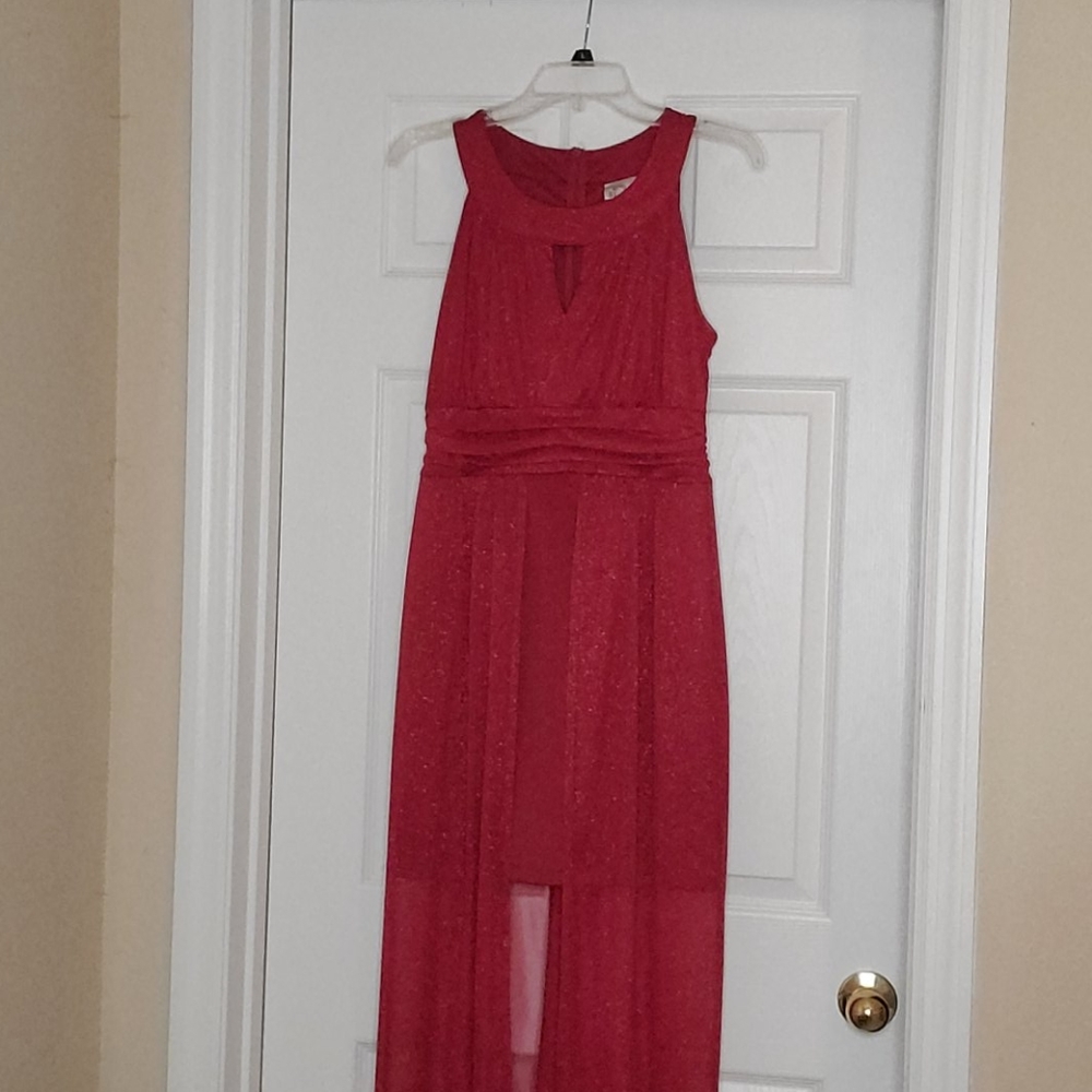Red Party Dress Mini/Maxi, L, Sparkle Cyber Monday